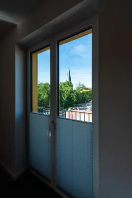Ein Balkon oder eine Terrasse in der Unterkunft Prinzess Brunhilde - Appartementhaus