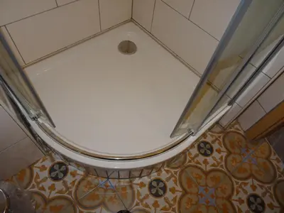 Ein Badezimmer in der Unterkunft 