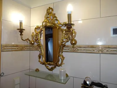 Ein Badezimmer in der Unterkunft 