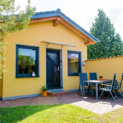 Ferienhaus Hexenschlummer - Schlafzimmer und romantischer Schlafboden