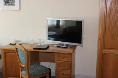 TV/Unterhaltungsangebot in der Unterkunft Villa Jagdhaus