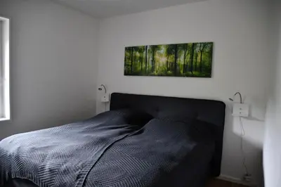 Ein Bett oder Betten in einem Zimmer der Unterkunft Liebelei