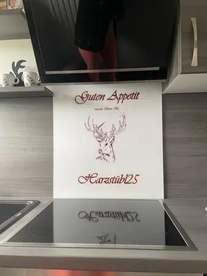 Ein Zertifikat, Auszeichnung, Logo oder anderes Dokument, das in der Unterkunft Harzstübl25 ausgestellt ist