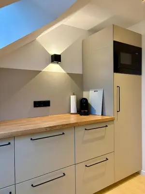 Küche/Küchenzeile in der Unterkunft Haus Im Arnikagrund - Ferienwohnung & Privatzimmer