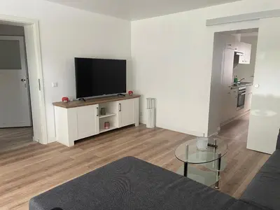 TV/Unterhaltungsangebot in der Unterkunft Ferienwohnung Wasserkunst 2