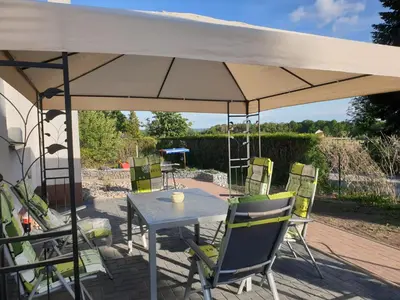 Grundriss der Unterkunft Skibbi`s Ferienhaus an der Sonnenloipe in Friedrichsbrunn