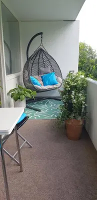 Der Swimmingpool an oder in der Nähe von Grossdorf Ferienwohnung Waldsuite im Harz