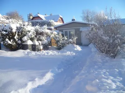 Ferienhaus 1 im Winter