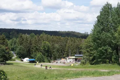 Naturlandschaft in der Nähe der Ferienwohnung