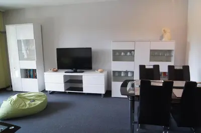TV/Unterhaltungsangebot in der Unterkunft Ferienwohnung Downhill am Bocksberg