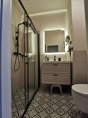 Ein Badezimmer in der Unterkunft Quedlinburg Marktplatz-Suites