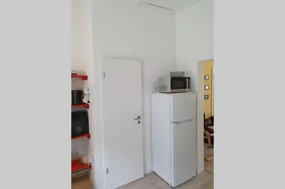 Küche/Küchenzeile in der Unterkunft Ehem. Berg Apotheke