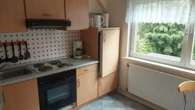 Küche/Küchenzeile in der Unterkunft Apartments Carmen