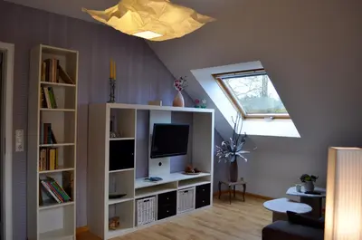 TV/Unterhaltungsangebot in der Unterkunft Ferienwohnung An der Försterei