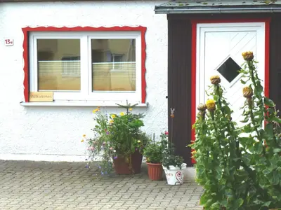 Ein Garten an der Unterkunft Harzhaus Willkommen