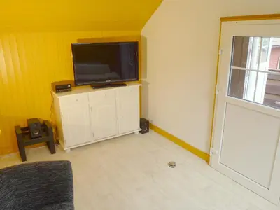 TV/Unterhaltungsangebot in der Unterkunft Harzhaus Willkommen