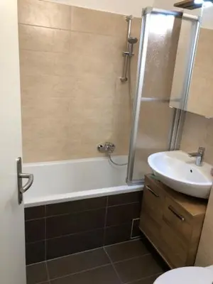 Ein Badezimmer in der Unterkunft App 365 Panoramic Hohegeiß mit WLan