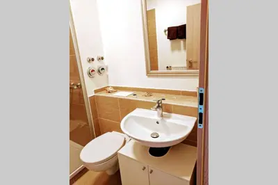 Ein Badezimmer in der Unterkunft Altstadt Appartement Goslar
