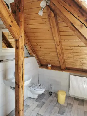 Ein Badezimmer in der Unterkunft Anhalter Berg