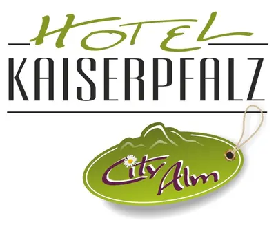 Ein Zertifikat, Auszeichnung, Logo oder anderes Dokument, das in der Unterkunft Hotel Garni Kaiserpfalz ausgestellt ist