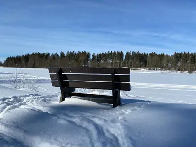 Ferienwohnung Hohensee EG im Winter