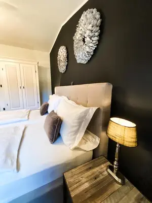 Ein Bett oder Betten in einem Zimmer der Unterkunft Boutique Apartment Anne