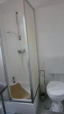 Ein Badezimmer in der Unterkunft Ferienwohnung Schützen-Sterne