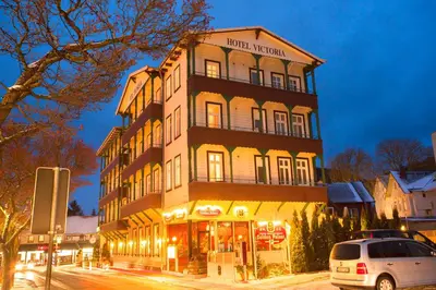 Das Gebäude in dem sich das Hotel befindet