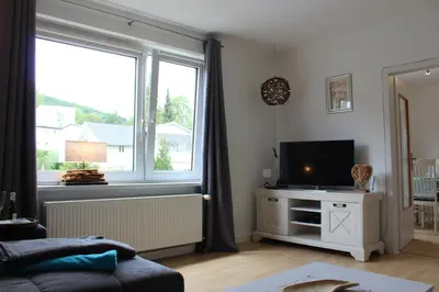 TV/Unterhaltungsangebot in der Unterkunft Ferienwohnung Ruheoase