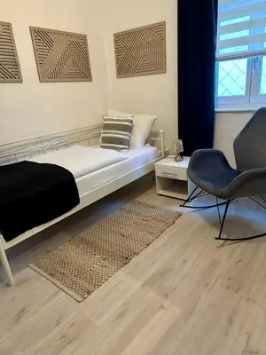 Ein Bett oder Betten in einem Zimmer der Unterkunft Altstadt-Hotel Gosequell