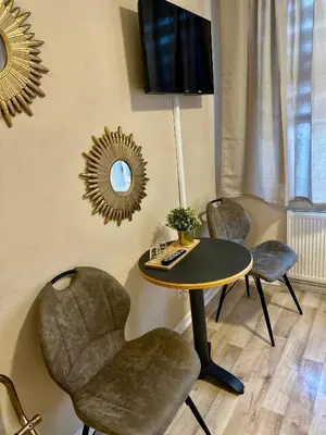 TV/Unterhaltungsangebot in der Unterkunft Altstadt-Hotel Gosequell