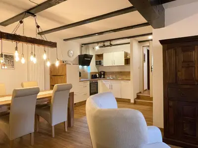Küche/Küchenzeile in der Unterkunft Apartment No12 mit zwei Schlafzimmern und Wohnküche