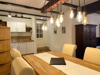 Küche/Küchenzeile in der Unterkunft Apartment No12 mit zwei Schlafzimmern und Wohnküche