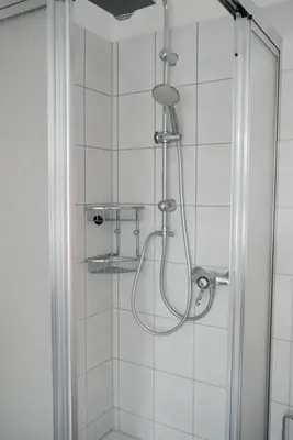 Ein Badezimmer in der Unterkunft Ferienwohnung Werenberg Goslar