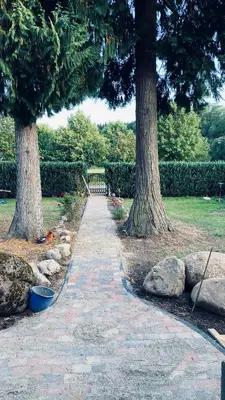 Ein Garten an der Unterkunft Feuerstelle8