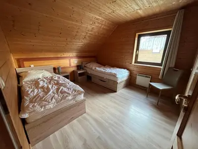 Ein Bett oder Betten in einem Zimmer der Unterkunft Holiday Home Funke by Interhome