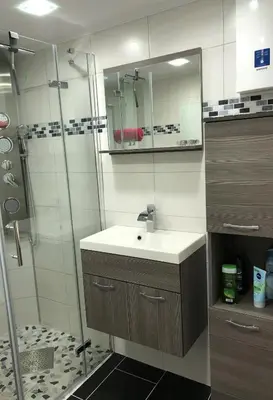 Ein Badezimmer in der Unterkunft Ferienhaus Enno