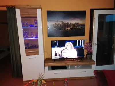 TV/Unterhaltungsangebot in der Unterkunft Harz Stube