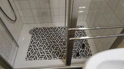 Ein Badezimmer in der Unterkunft Harz Stube