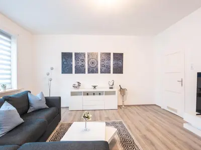 TV/Unterhaltungsangebot in der Unterkunft EUPHORAS - Modern eingerichtete Ferienwohnung mit 3 Schlafzimmern im Harz