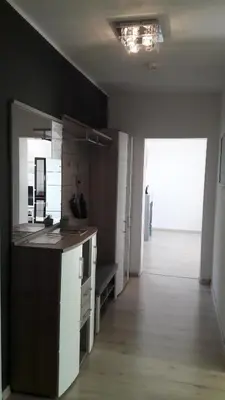 Küche/Küchenzeile in der Unterkunft Ferienwohnung Siesta
