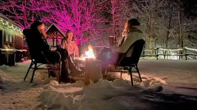 Harz hotel Iris im Winter