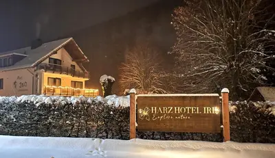 Harz hotel Iris im Winter