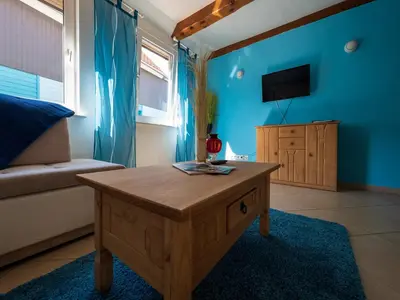 TV/Unterhaltungsangebot in der Unterkunft Schöne Ferienwohnung in Veckenstedt