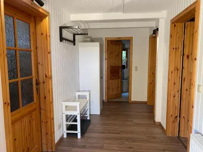 Grundriss der Unterkunft Lodge am Wald Terrasse Garten Grill ruhige Lage Wandern