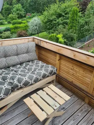 Ein Garten an der Unterkunft GP Ferienwohnung