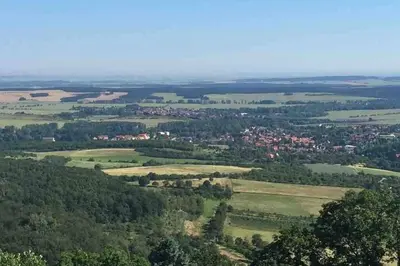 Naturlandschaft in der Nähe der Ferienwohnung