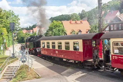 Gäste, die in der Unterkunft Ferienhaus an der Brockenbahn übernachten