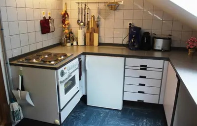 Küche/Küchenzeile in der Unterkunft Waldhaus Hahnenklee