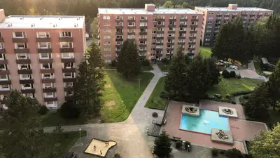 Der Swimmingpool an oder in der Nähe von Ferienwohnung Rapunzel